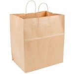 brown shopping bag
