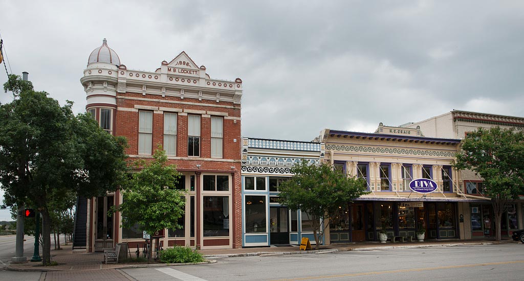 Picture of downtown Georgetown, Texas