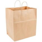 brown shopping bag