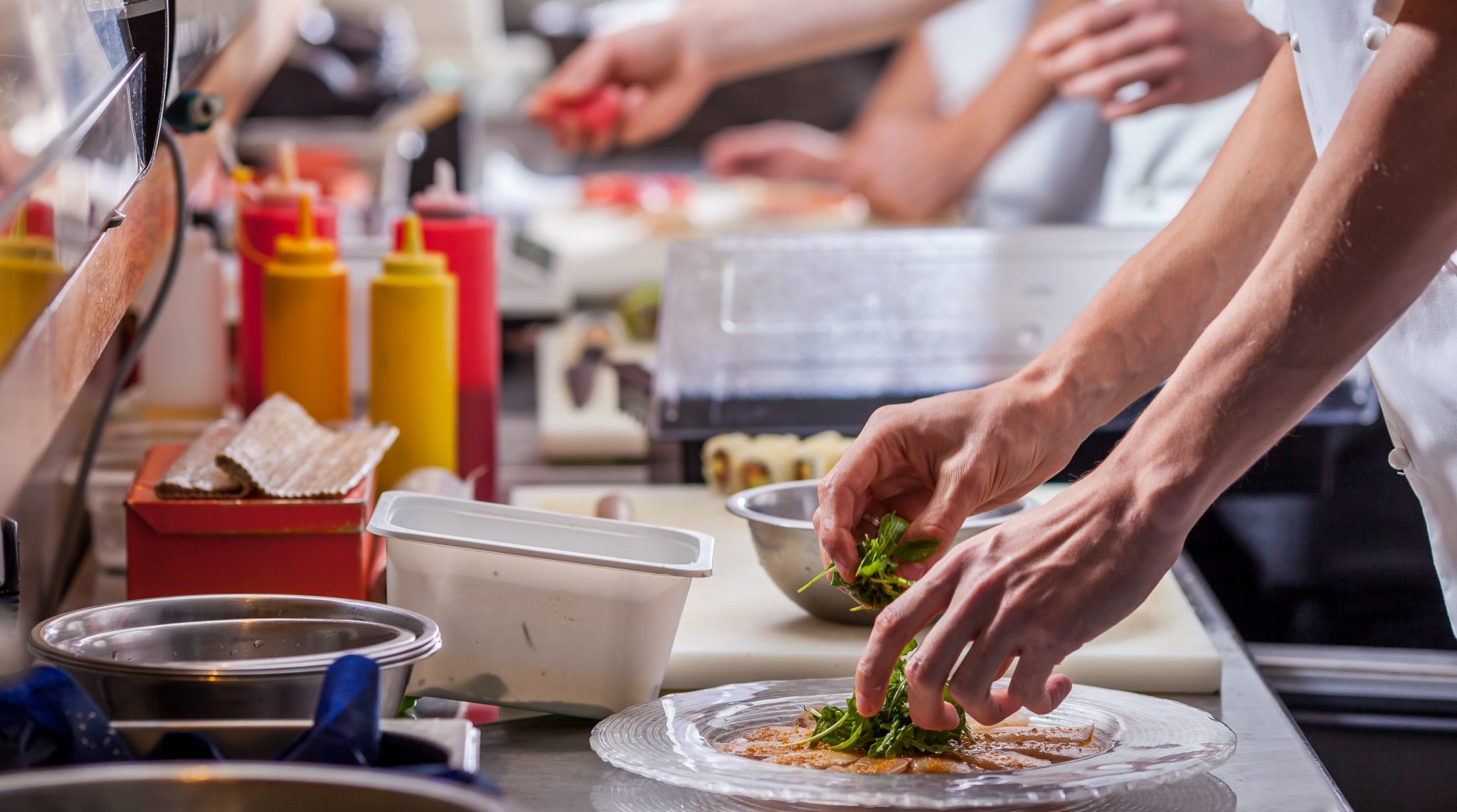 kitchen cook line