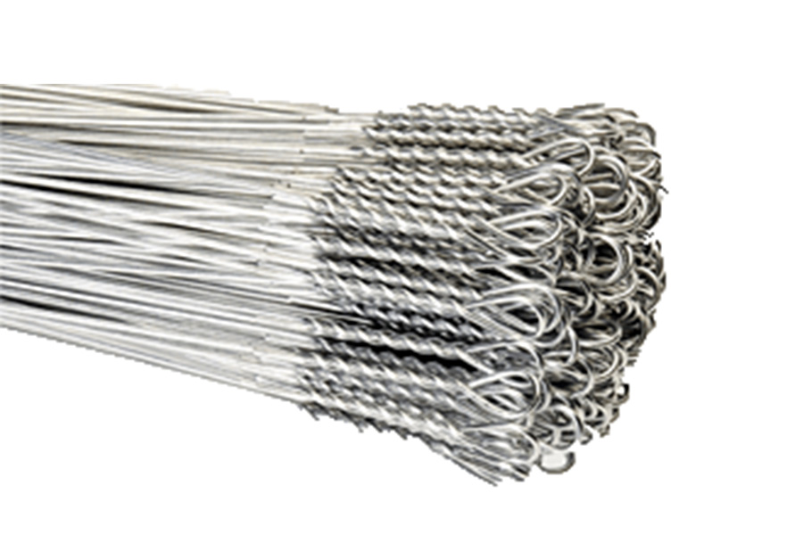 TDS baling wire and ties for baling recycling material