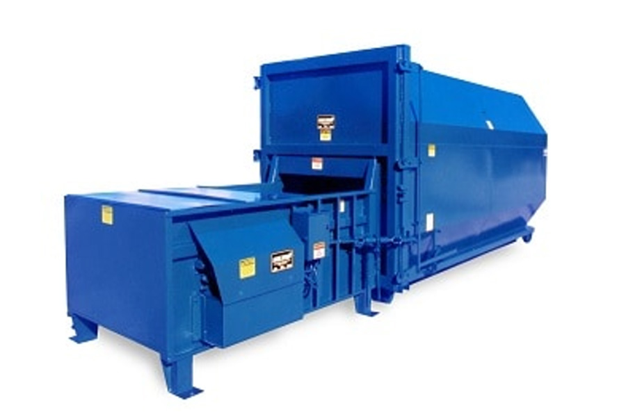 Blue TDS compactor for waste and recycling
