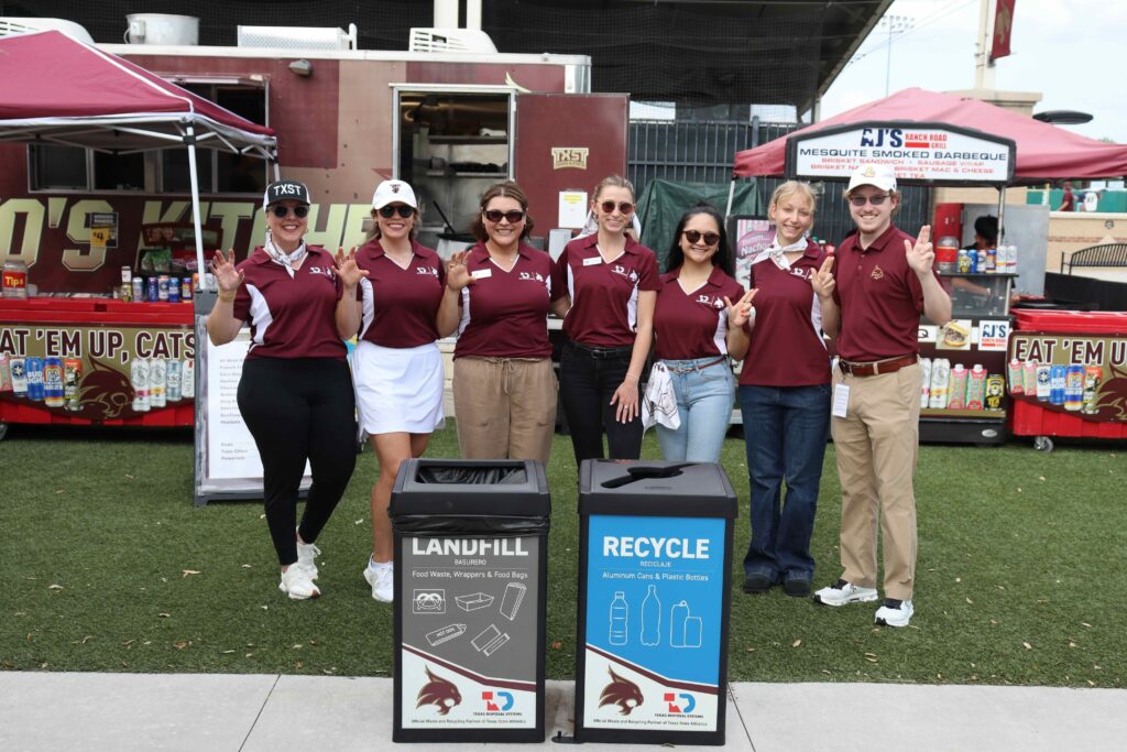 TDS Employees at Texas State Baseball game